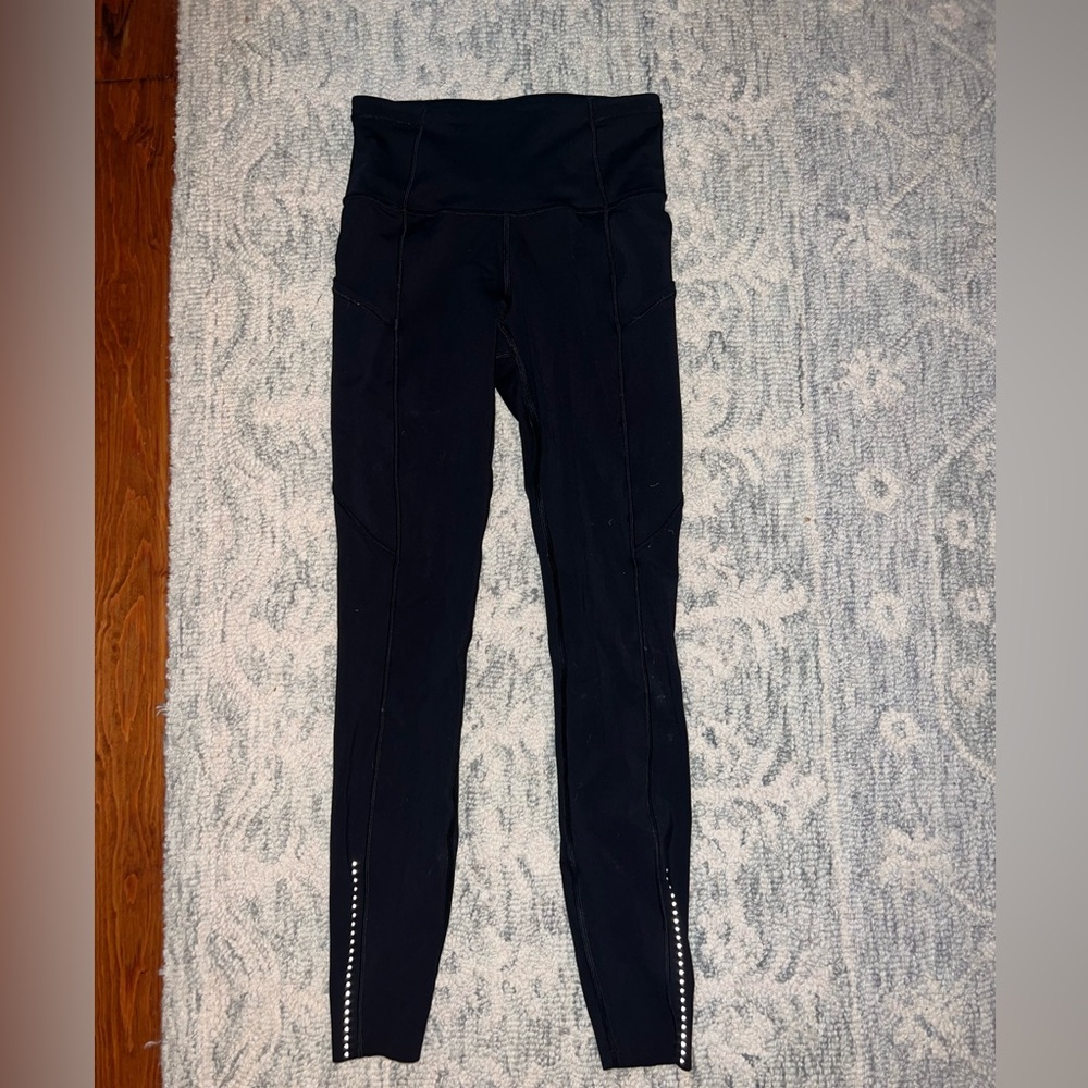 BLACK LULU LEMON LEGGINGS